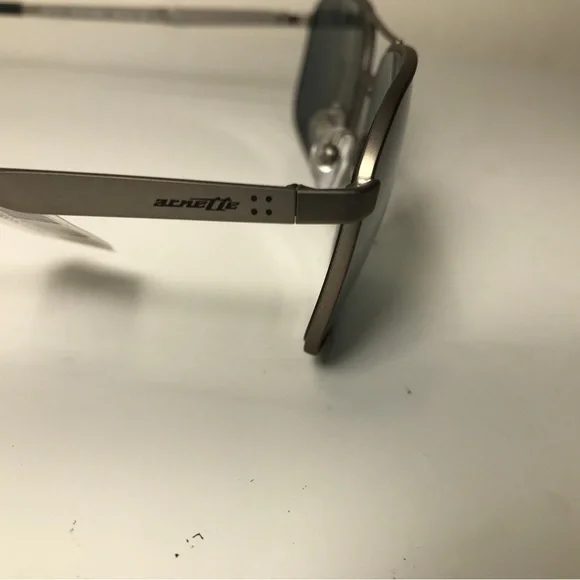 ARNETTE KALLIO AN3079 706 Gunmetal Polarized Dk Grey Aviator Sunglasses Nwt - Picture 10 of 10